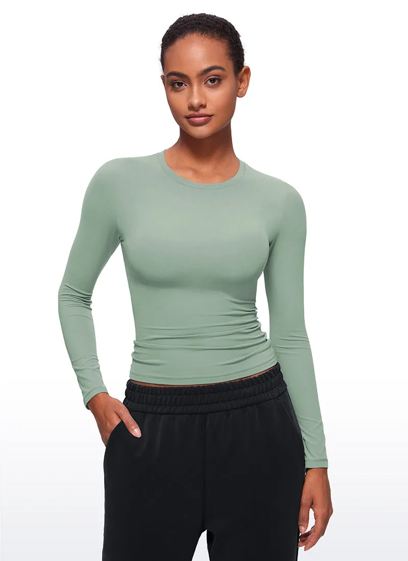 Softembrace Tight Fit Long Sleeve Shirts