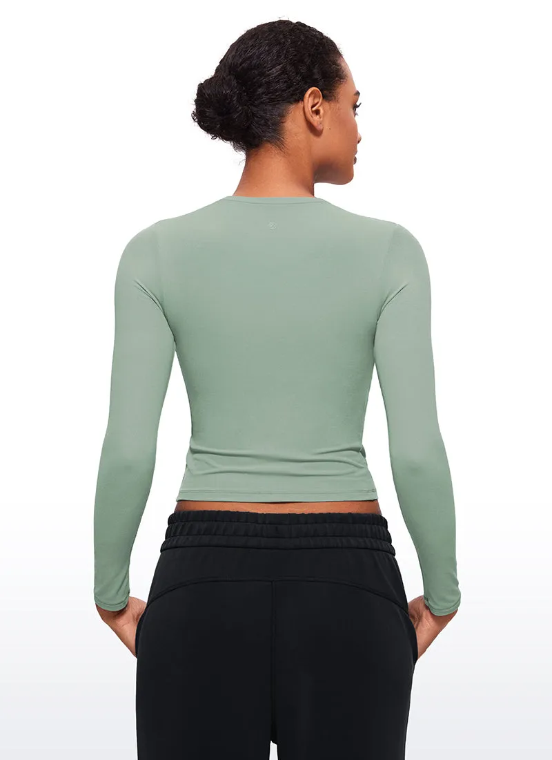 Softembrace Tight Fit Long Sleeve Shirts