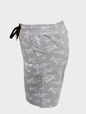 Solid Men Shorts (Grey) (Pack of 1)
