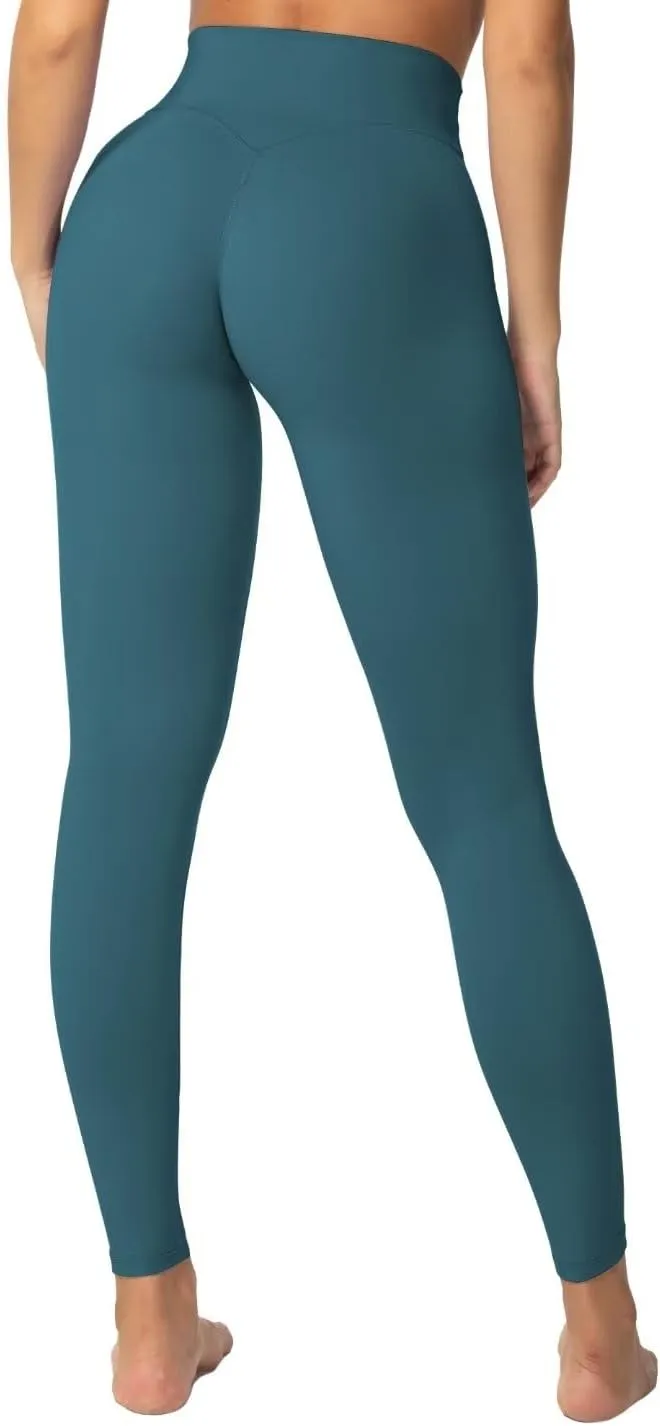 Sunzel Sunzfly Invisible Butt Scrunch Workout Leggings for Women, Butt Lifting High Waisted Gym Yoga Pants with Tummy Control