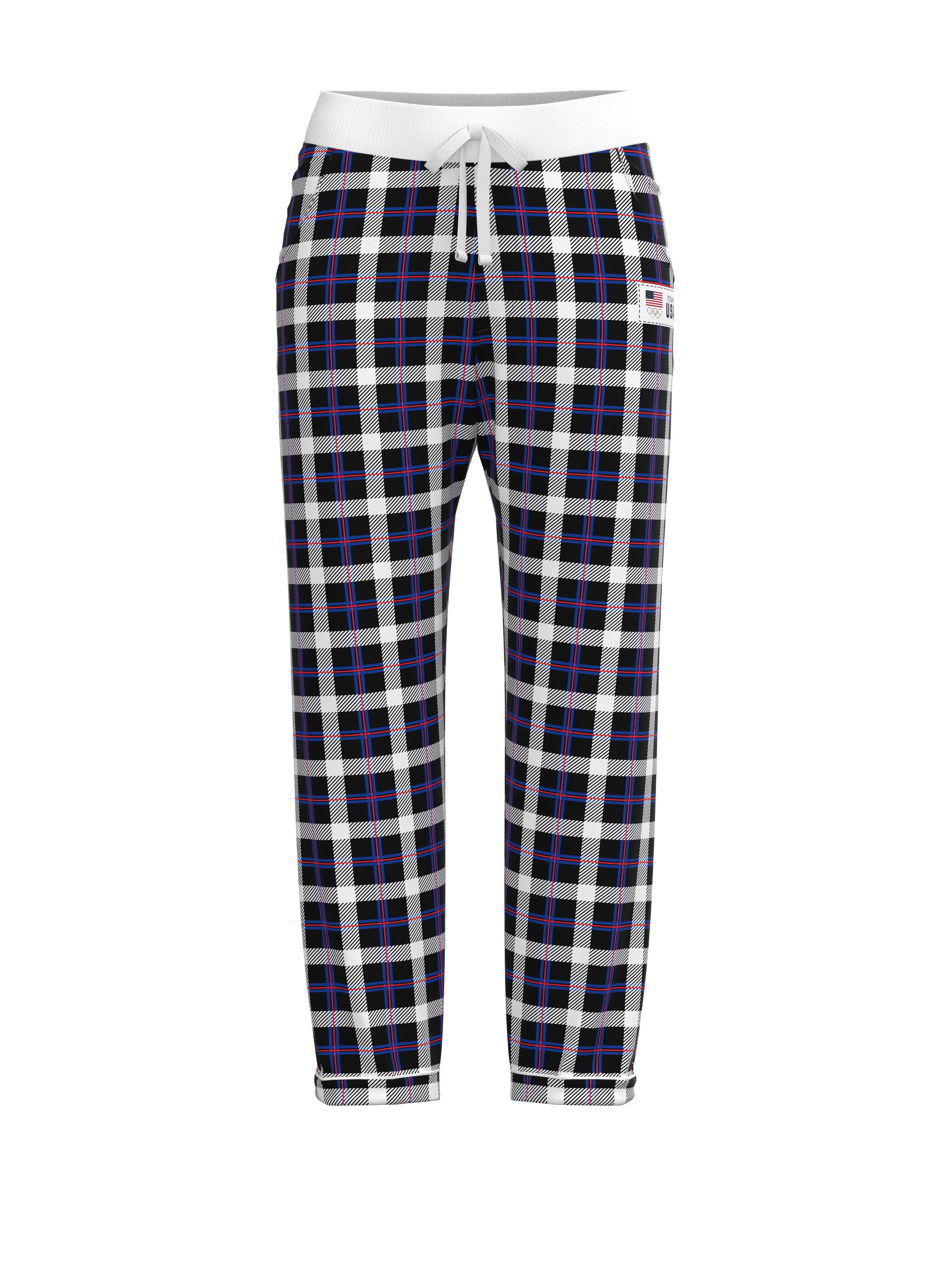 Team USA Plaid Relaxed Fit Pant (Women's)