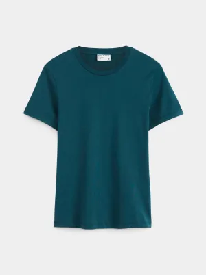 The Essential Tee in Dark Turquoise