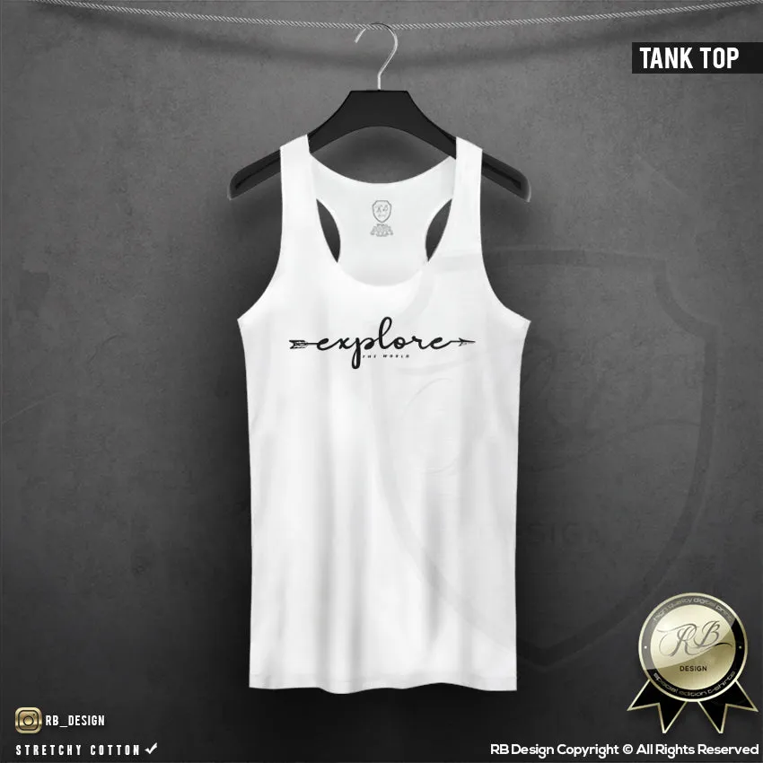 Trendy Women's T-shirt "Explore The World" WTD37