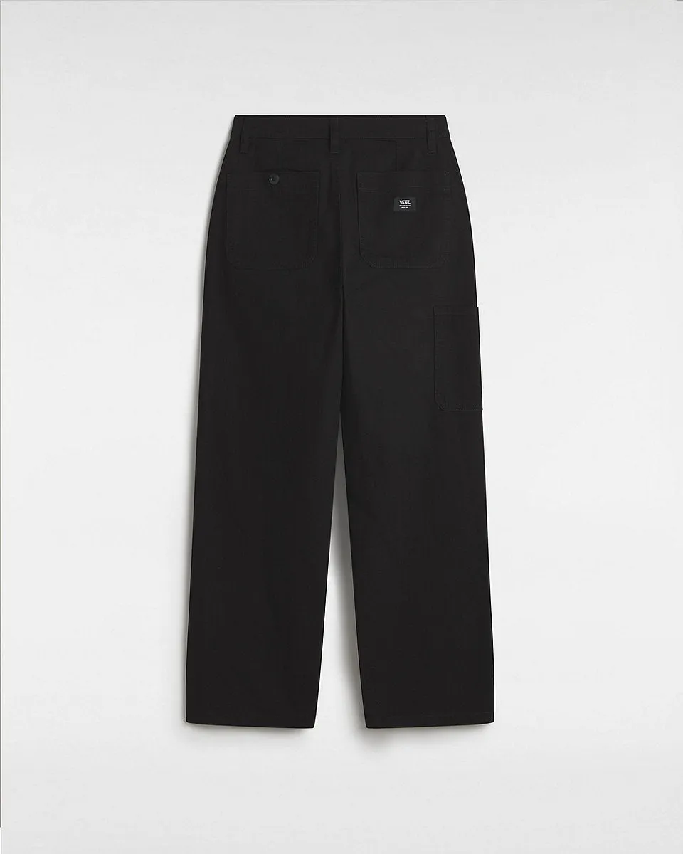 Vans Womens Union Relaxed Carpenter Trousers - Black