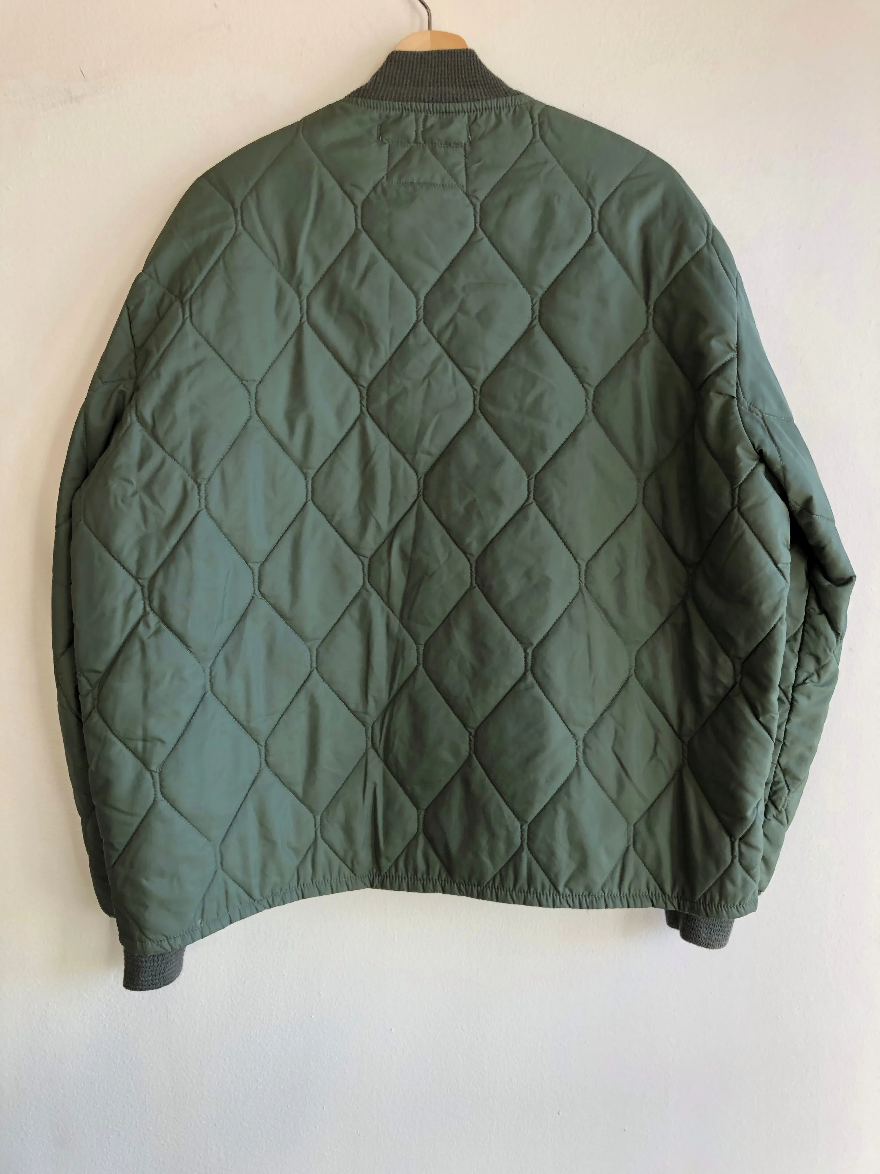 Vintage 1970s Military Quilted Jacket