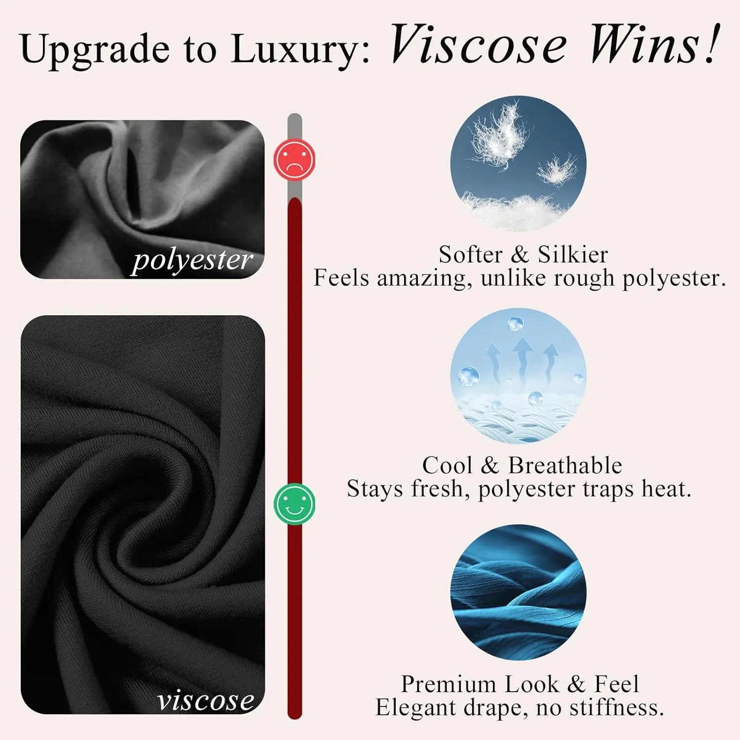 Women's Soft Knit Pajamas Set V-Neck Top and Pants Long Sleeve Two Piece Loungewear Elegant Wavy Hem Sleepwear