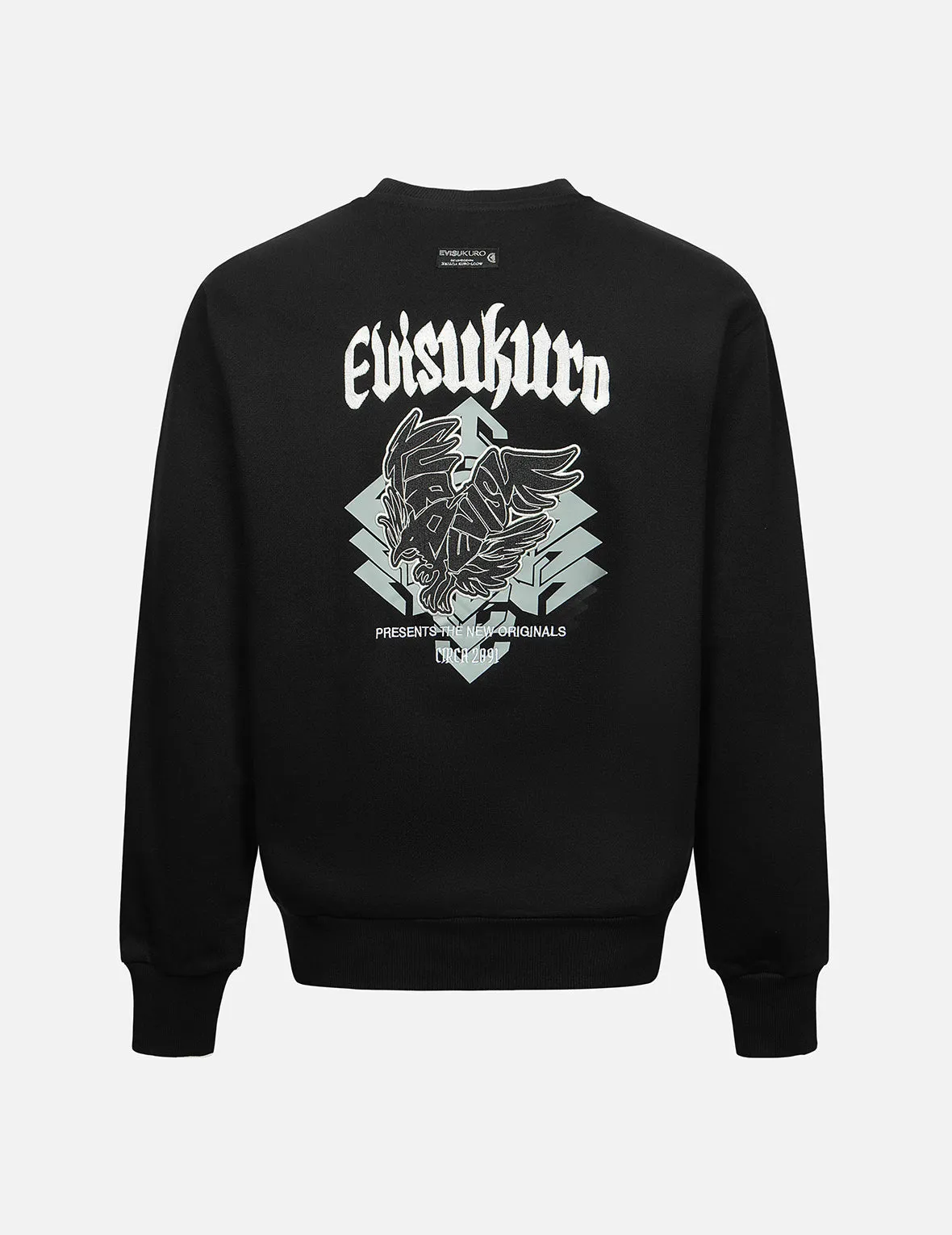Yatagarasu Embrodiery Relax Fit Sweatshirt