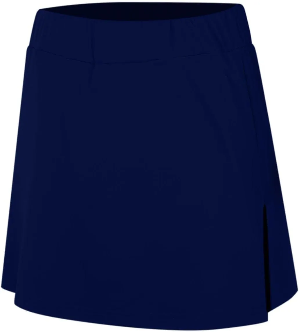 Yoga Skorts for Women Mid Waist Athletic Sports Pants with Split Skirt Casual Shorts Tummy Control Plus Size Skort