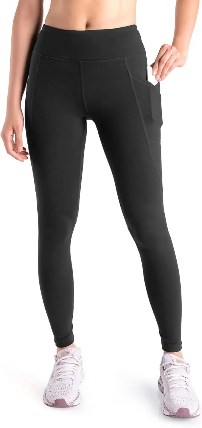 Yogipace Tall Women's 31"/34"/36" High Waisted Extra Long Yoga Leggings with Pockets Ankle Length Workout Active Pants