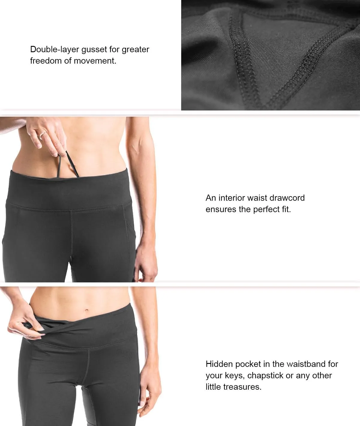 Yogipace Tall Women's 31"/34"/36" High Waisted Extra Long Yoga Leggings with Pockets Ankle Length Workout Active Pants